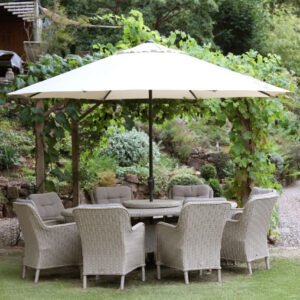 Supremo Cassano Bistro Set 8 Seat Oval Dining Set